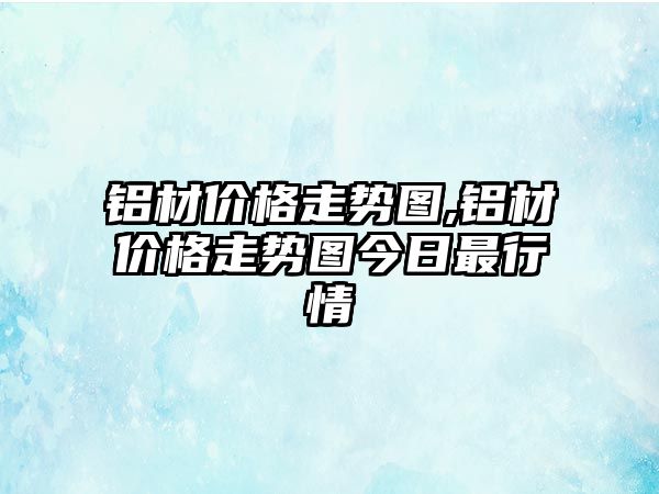 鋁材價格走勢圖,鋁材價格走勢圖今日最行情