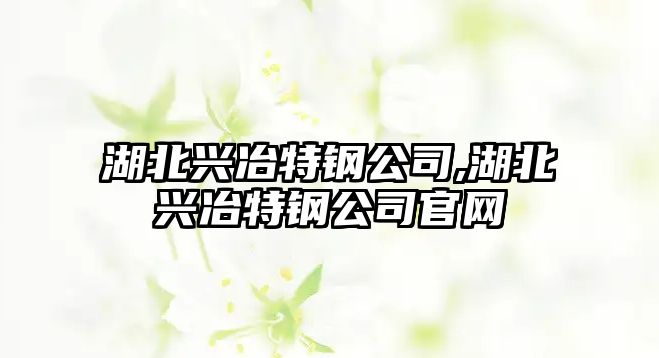 湖北興冶特鋼公司,湖北興冶特鋼公司官網(wǎng)