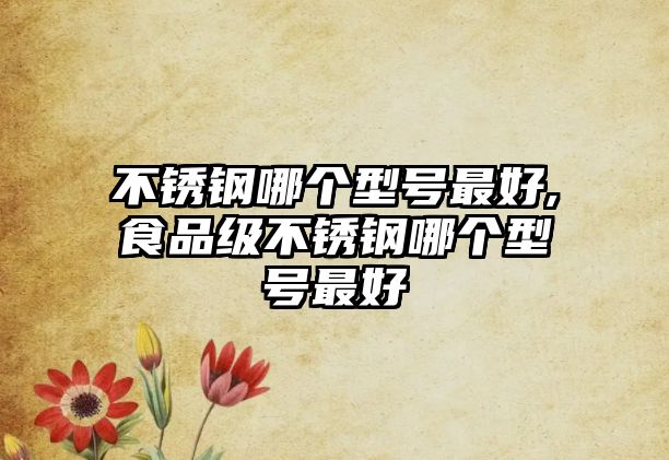 不銹鋼哪個型號最好,食品級不銹鋼哪個型號最好