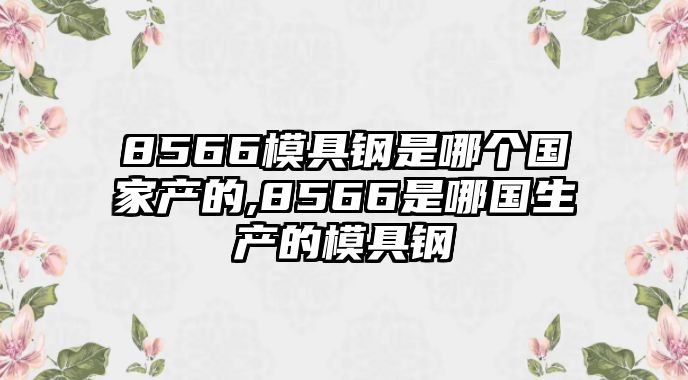 8566模具鋼是哪個國家產(chǎn)的,8566是哪國生產(chǎn)的模具鋼