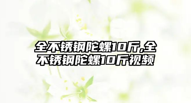 全不銹鋼陀螺10斤,全不銹鋼陀螺10斤視頻