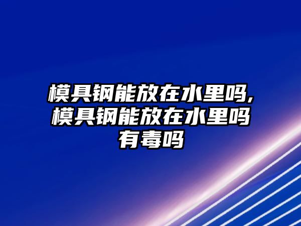 模具鋼能放在水里嗎,模具鋼能放在水里嗎有毒嗎