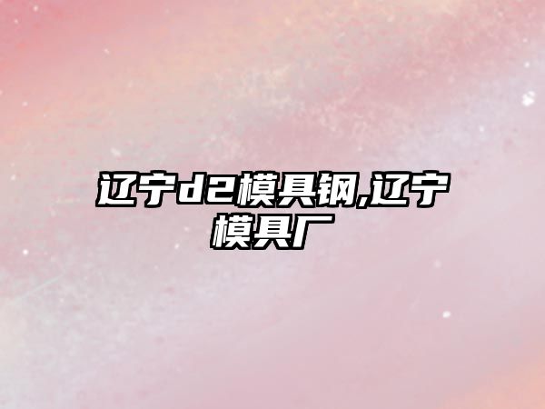 遼寧d2模具鋼,遼寧模具廠